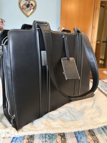 Borsa piquadro pelle - pelle, nera