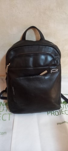 Zaino piquadro nero pelle - piquadro,