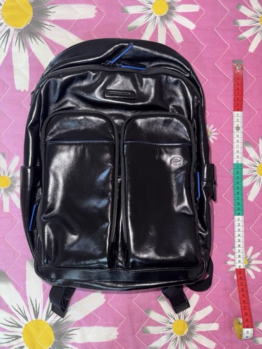 Piquadro zaino blue line nero - zaino,