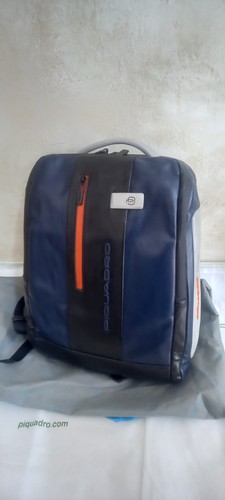 Zaino piquadro blu nero bianco - nero,