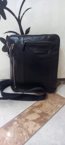 Borsello nero pelle - nero,